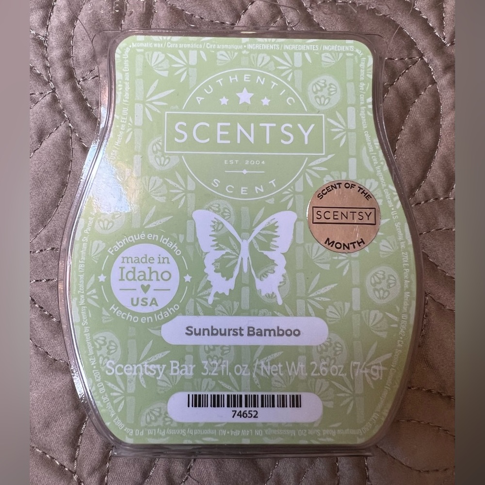 SCENTSY Sunburst Bamboo Wax Bar